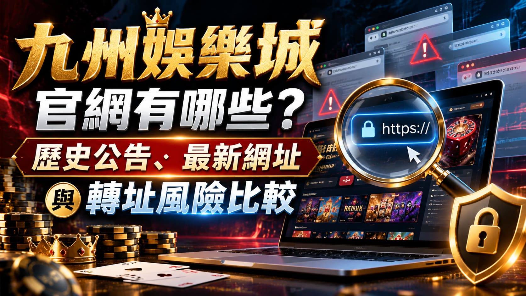 九州娛樂城官網有哪些?歷史公告、最新網址與轉址風險比較